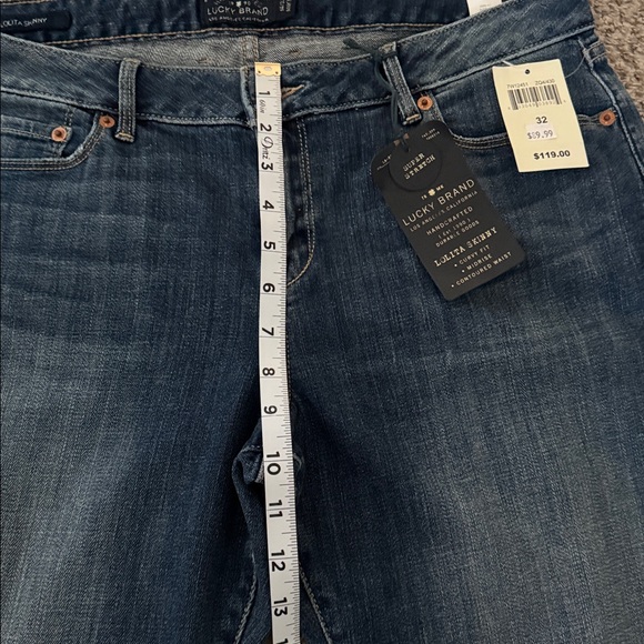 Lucky Brand Lolita Skinny jeans size 14/32 - Picture 6 of 9